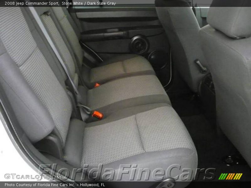 Stone White / Dark Slate Gray 2008 Jeep Commander Sport