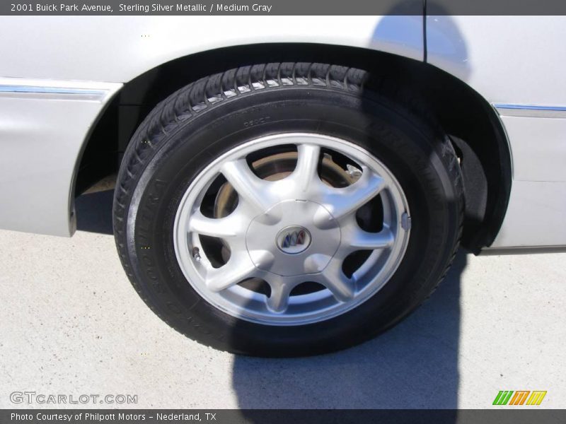 Sterling Silver Metallic / Medium Gray 2001 Buick Park Avenue