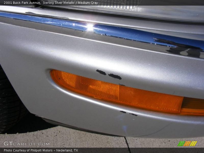 Sterling Silver Metallic / Medium Gray 2001 Buick Park Avenue