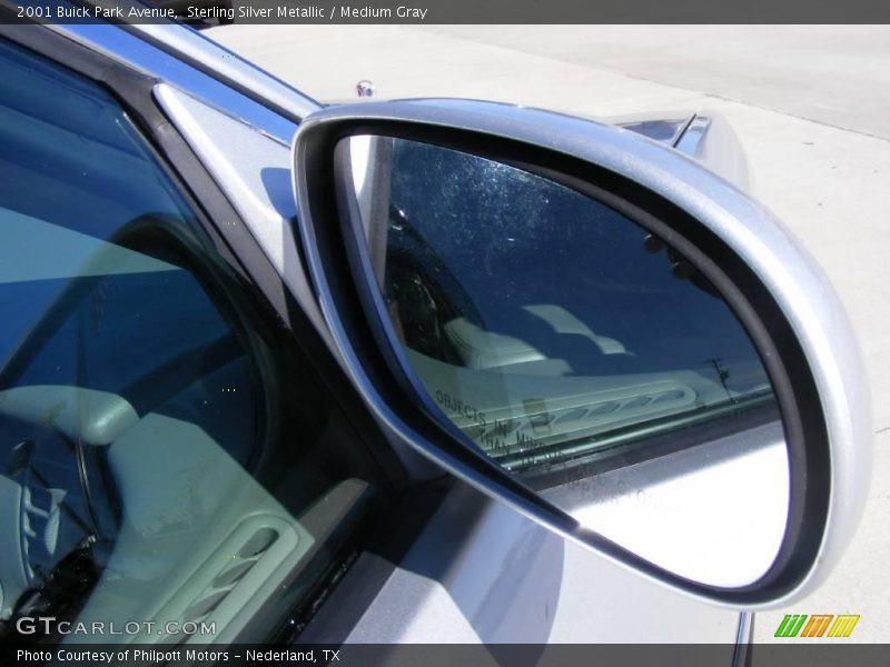 Sterling Silver Metallic / Medium Gray 2001 Buick Park Avenue