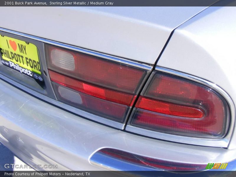 Sterling Silver Metallic / Medium Gray 2001 Buick Park Avenue