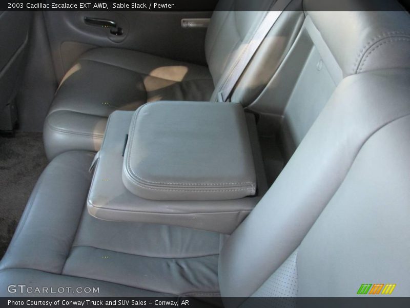 Sable Black / Pewter 2003 Cadillac Escalade EXT AWD