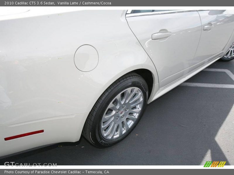 Vanilla Latte / Cashmere/Cocoa 2010 Cadillac CTS 3.6 Sedan