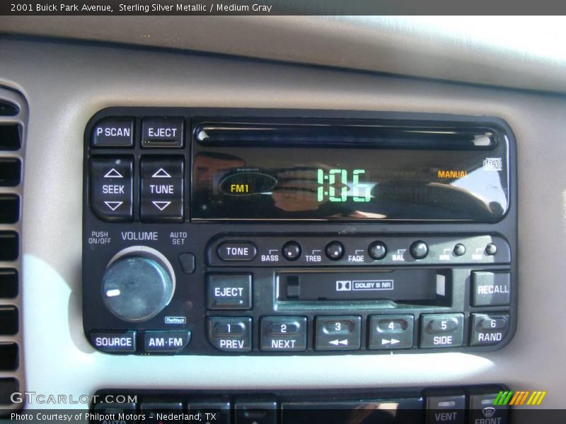 Sterling Silver Metallic / Medium Gray 2001 Buick Park Avenue