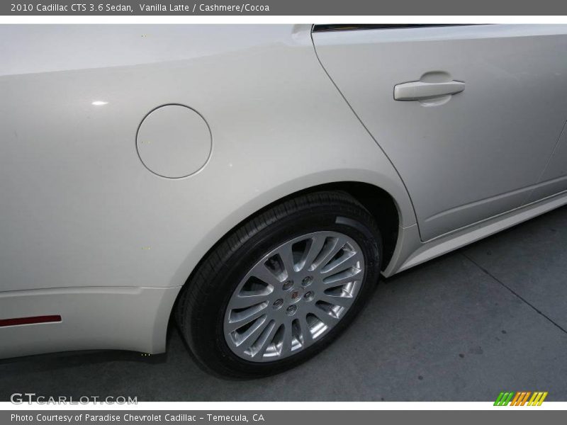 Vanilla Latte / Cashmere/Cocoa 2010 Cadillac CTS 3.6 Sedan