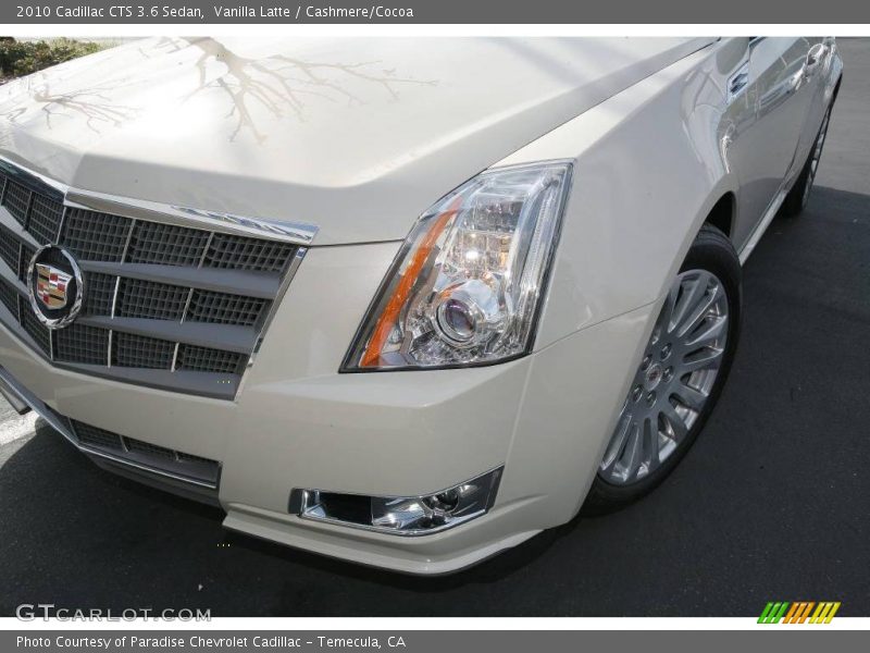 Vanilla Latte / Cashmere/Cocoa 2010 Cadillac CTS 3.6 Sedan