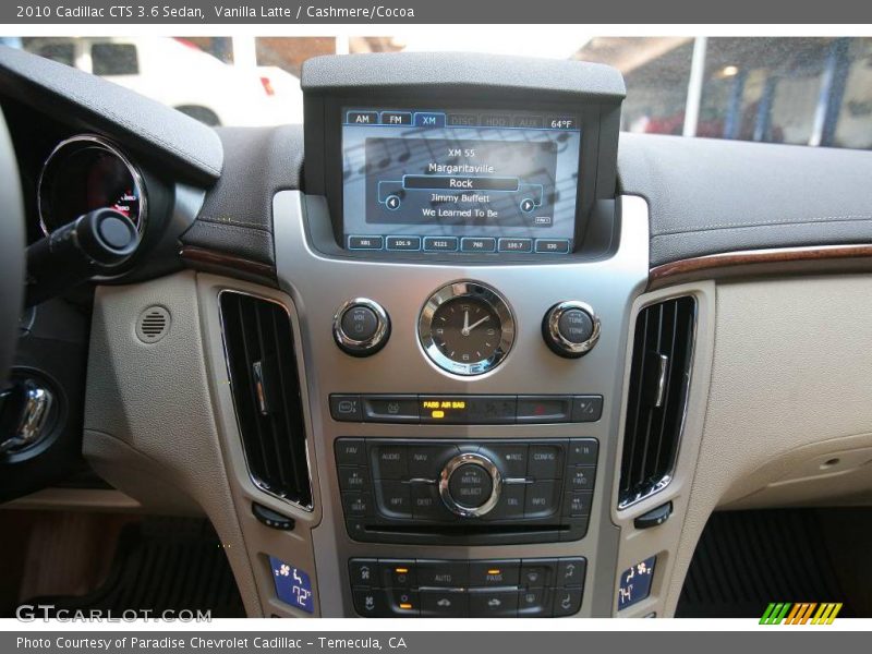 Vanilla Latte / Cashmere/Cocoa 2010 Cadillac CTS 3.6 Sedan