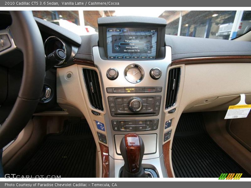 Vanilla Latte / Cashmere/Cocoa 2010 Cadillac CTS 3.6 Sedan