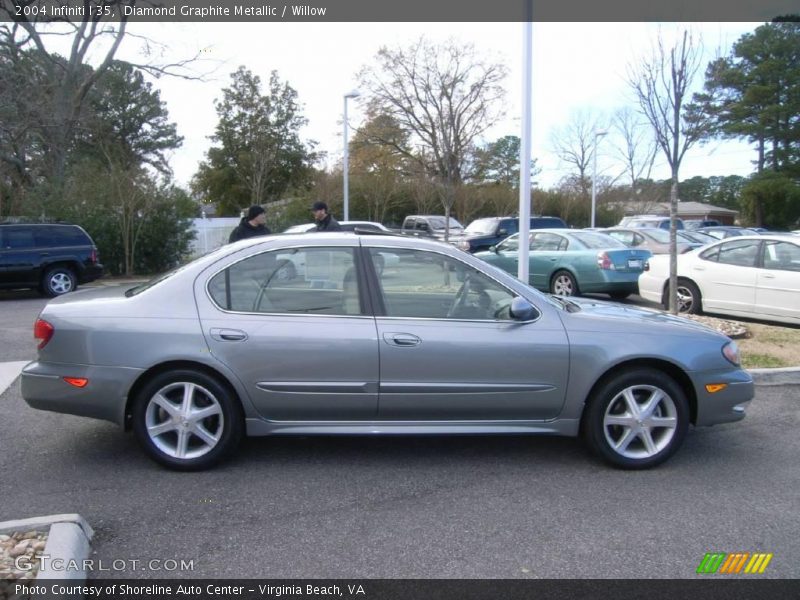 Diamond Graphite Metallic / Willow 2004 Infiniti I 35