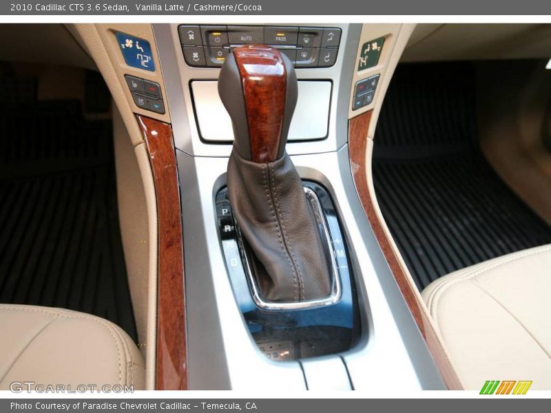 Vanilla Latte / Cashmere/Cocoa 2010 Cadillac CTS 3.6 Sedan