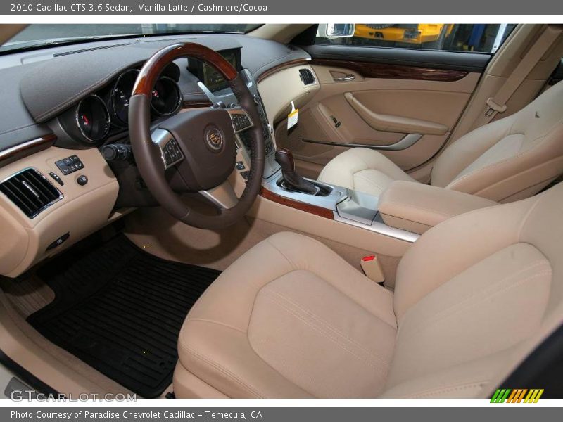 Vanilla Latte / Cashmere/Cocoa 2010 Cadillac CTS 3.6 Sedan