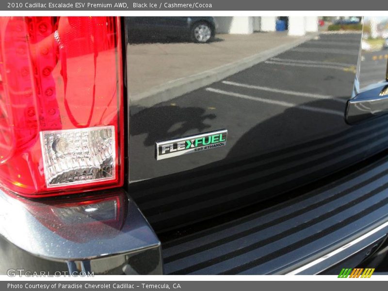 Black Ice / Cashmere/Cocoa 2010 Cadillac Escalade ESV Premium AWD