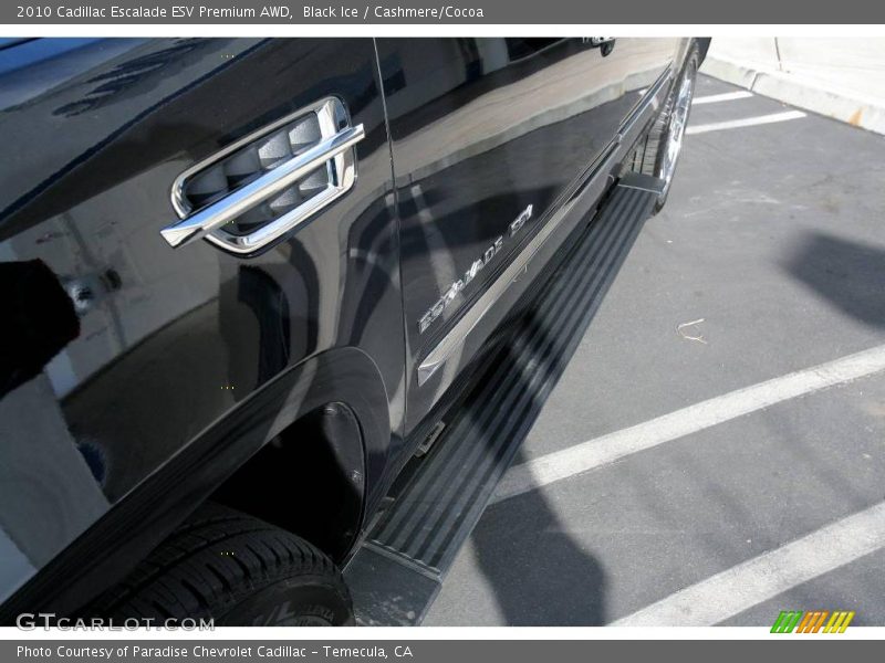 Black Ice / Cashmere/Cocoa 2010 Cadillac Escalade ESV Premium AWD