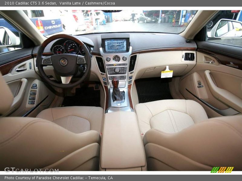 Vanilla Latte / Cashmere/Cocoa 2010 Cadillac CTS 3.6 Sedan