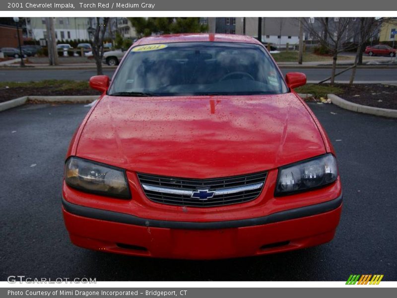 Torch Red / Medium Gray 2001 Chevrolet Impala