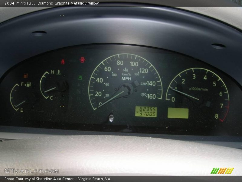 Diamond Graphite Metallic / Willow 2004 Infiniti I 35