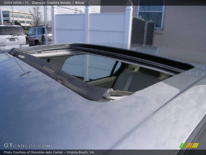 Diamond Graphite Metallic / Willow 2004 Infiniti I 35