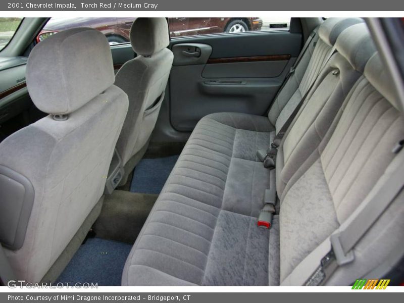 Torch Red / Medium Gray 2001 Chevrolet Impala