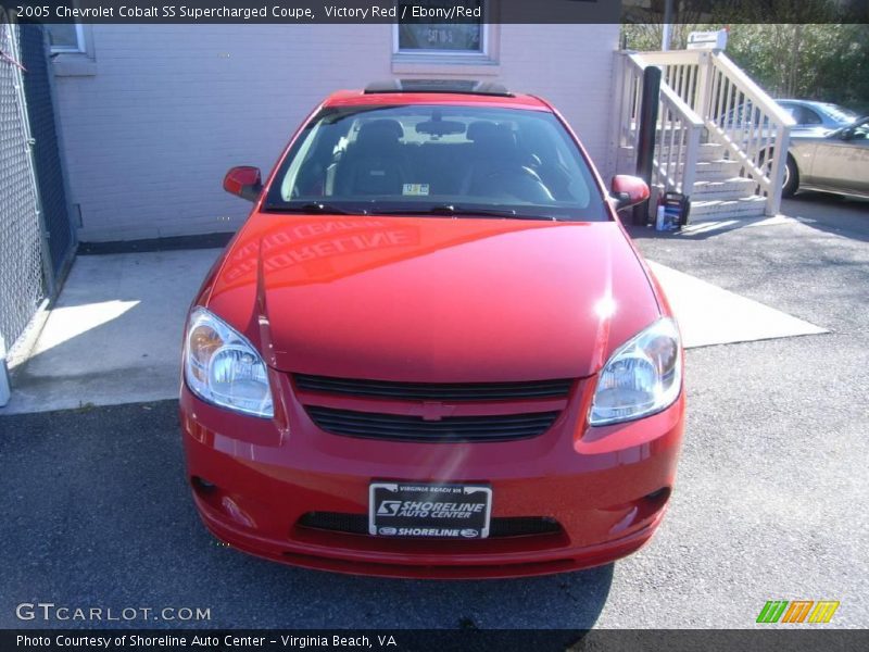 Victory Red / Ebony/Red 2005 Chevrolet Cobalt SS Supercharged Coupe