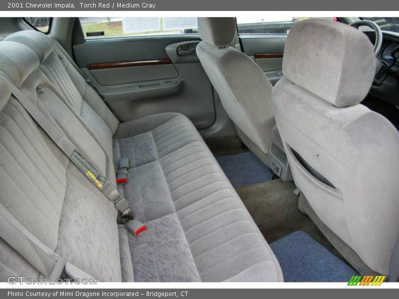 Torch Red / Medium Gray 2001 Chevrolet Impala