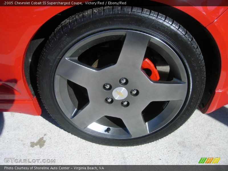 Victory Red / Ebony/Red 2005 Chevrolet Cobalt SS Supercharged Coupe