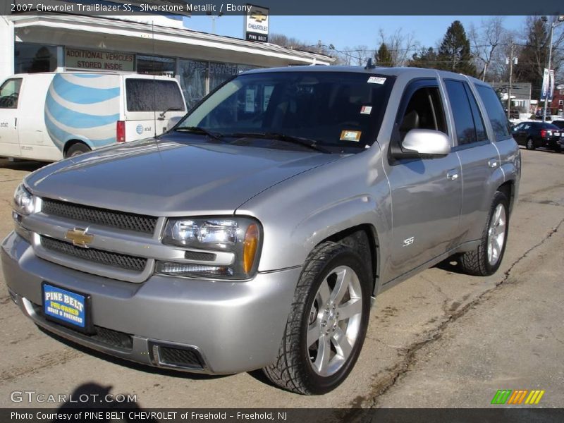 Silverstone Metallic / Ebony 2007 Chevrolet TrailBlazer SS