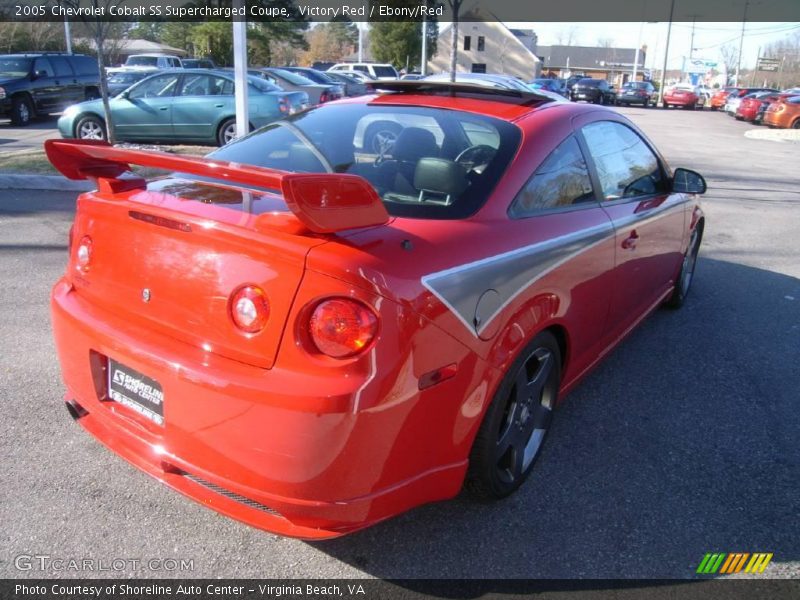 Victory Red / Ebony/Red 2005 Chevrolet Cobalt SS Supercharged Coupe