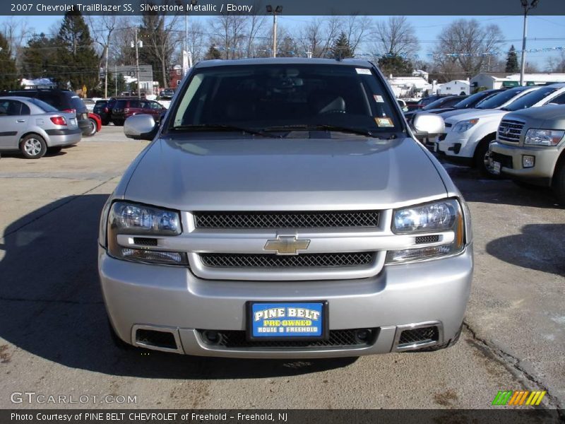 Silverstone Metallic / Ebony 2007 Chevrolet TrailBlazer SS