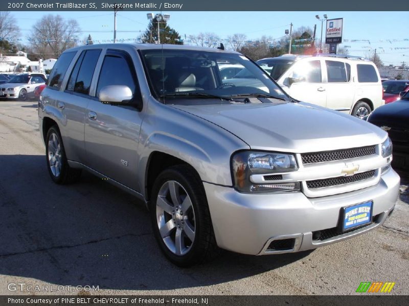 Silverstone Metallic / Ebony 2007 Chevrolet TrailBlazer SS