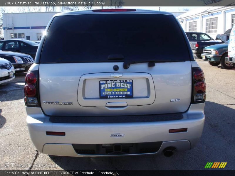 Silverstone Metallic / Ebony 2007 Chevrolet TrailBlazer SS