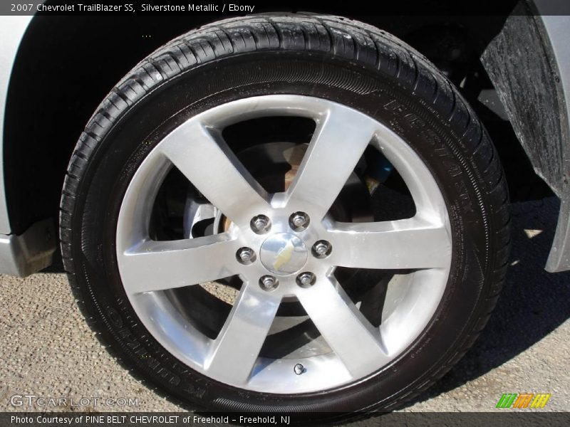Silverstone Metallic / Ebony 2007 Chevrolet TrailBlazer SS