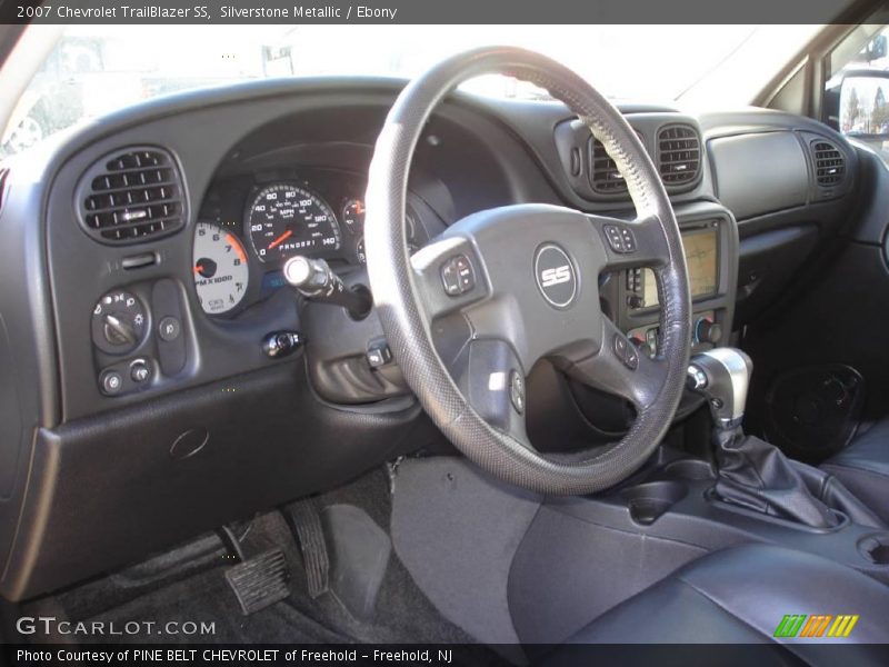 Silverstone Metallic / Ebony 2007 Chevrolet TrailBlazer SS