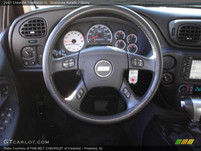Silverstone Metallic / Ebony 2007 Chevrolet TrailBlazer SS