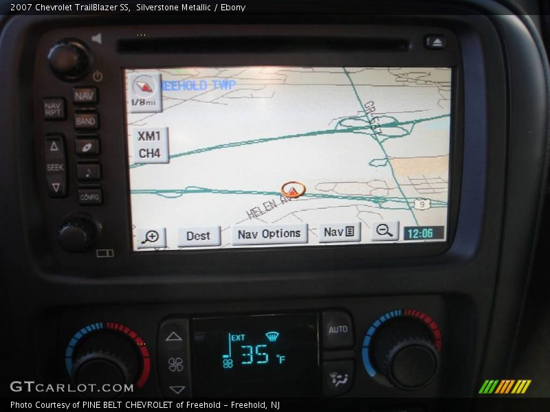 Silverstone Metallic / Ebony 2007 Chevrolet TrailBlazer SS