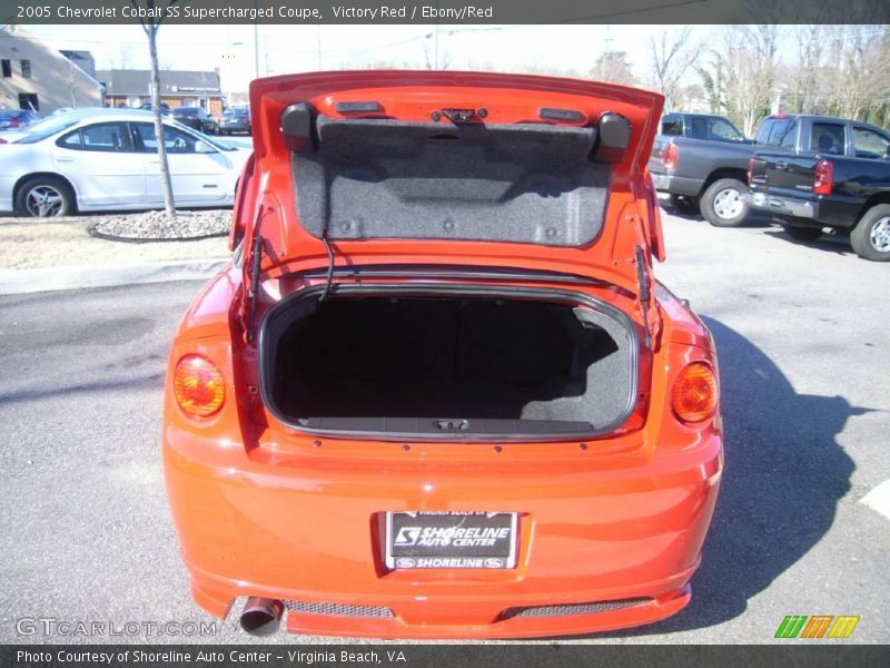 Victory Red / Ebony/Red 2005 Chevrolet Cobalt SS Supercharged Coupe