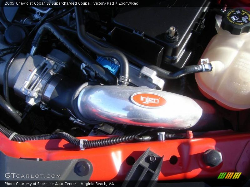Victory Red / Ebony/Red 2005 Chevrolet Cobalt SS Supercharged Coupe