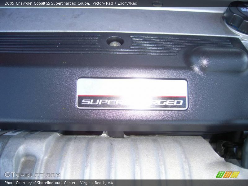 Victory Red / Ebony/Red 2005 Chevrolet Cobalt SS Supercharged Coupe