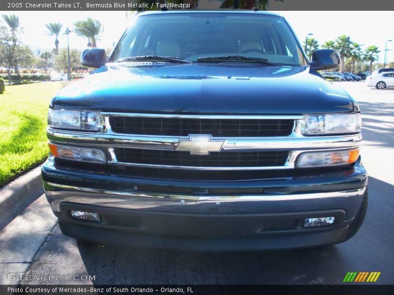 Bermuda Blue Metallic / Tan/Neutral 2005 Chevrolet Tahoe LT