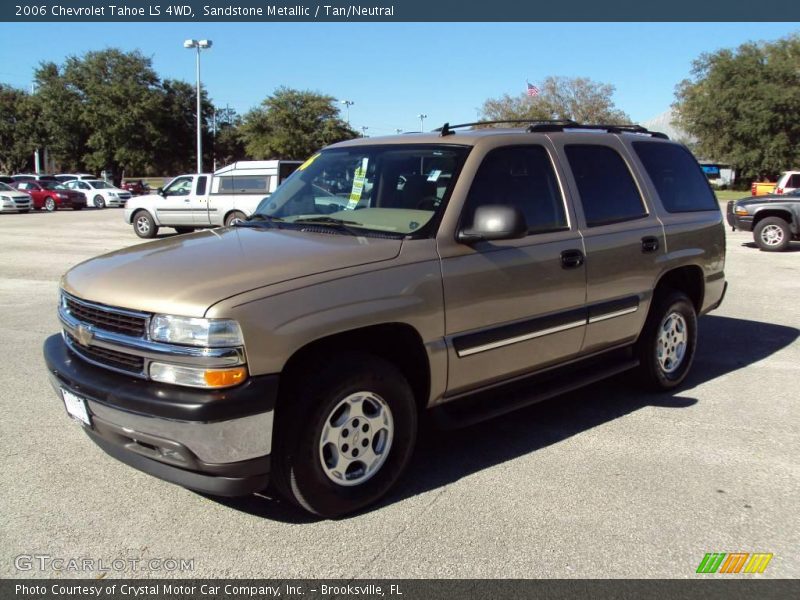 Sandstone Metallic / Tan/Neutral 2006 Chevrolet Tahoe LS 4WD