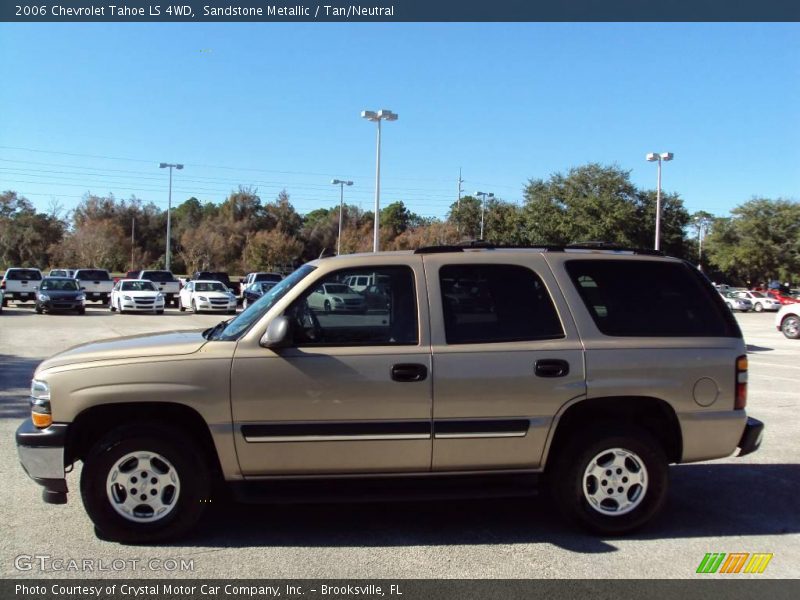 Sandstone Metallic / Tan/Neutral 2006 Chevrolet Tahoe LS 4WD