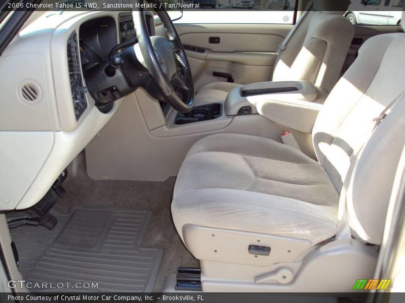 Sandstone Metallic / Tan/Neutral 2006 Chevrolet Tahoe LS 4WD