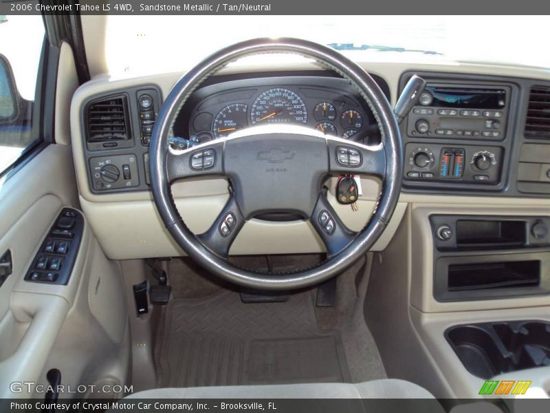 Sandstone Metallic / Tan/Neutral 2006 Chevrolet Tahoe LS 4WD