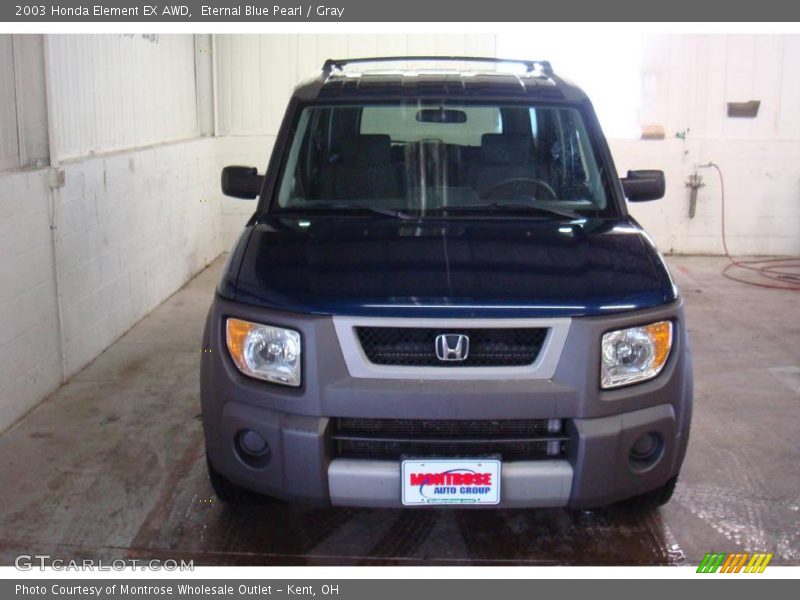 Eternal Blue Pearl / Gray 2003 Honda Element EX AWD