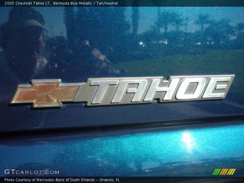 Bermuda Blue Metallic / Tan/Neutral 2005 Chevrolet Tahoe LT