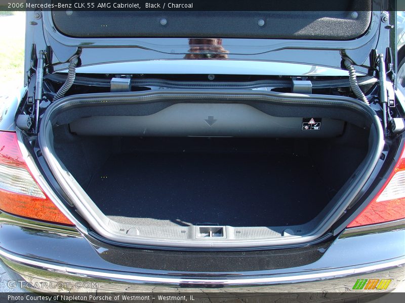Black / Charcoal 2006 Mercedes-Benz CLK 55 AMG Cabriolet