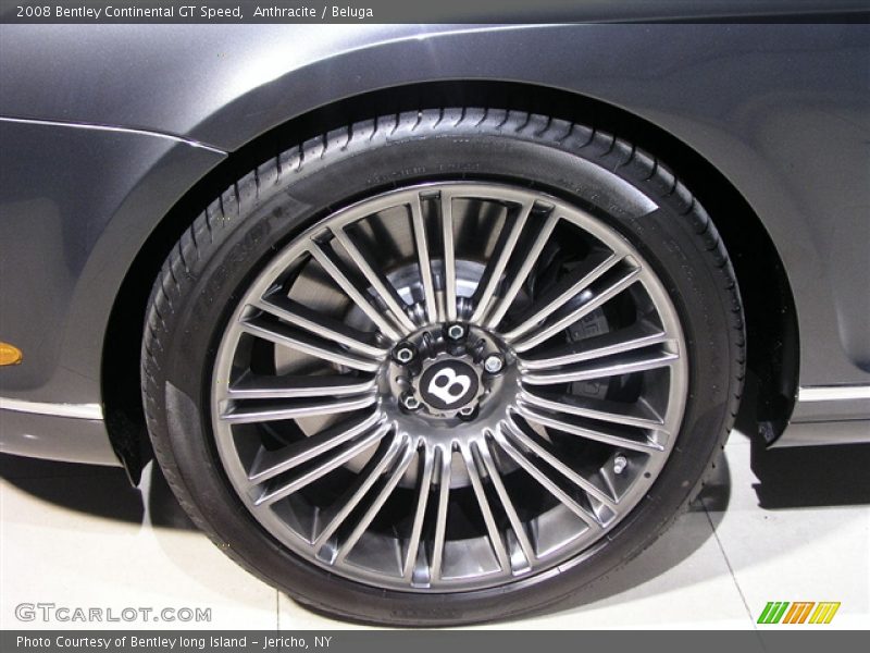 Anthracite / Beluga 2008 Bentley Continental GT Speed