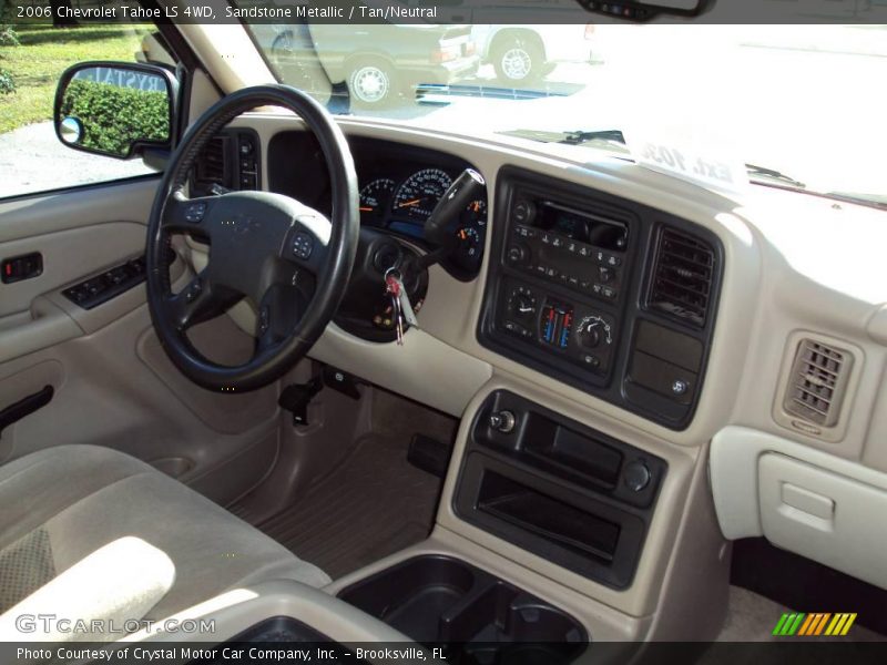 Sandstone Metallic / Tan/Neutral 2006 Chevrolet Tahoe LS 4WD