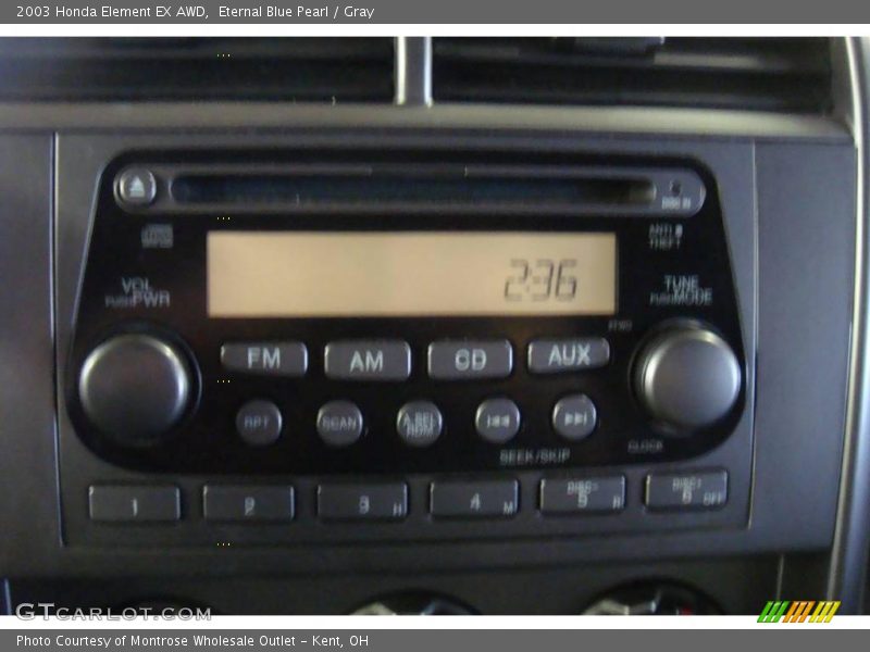 Eternal Blue Pearl / Gray 2003 Honda Element EX AWD