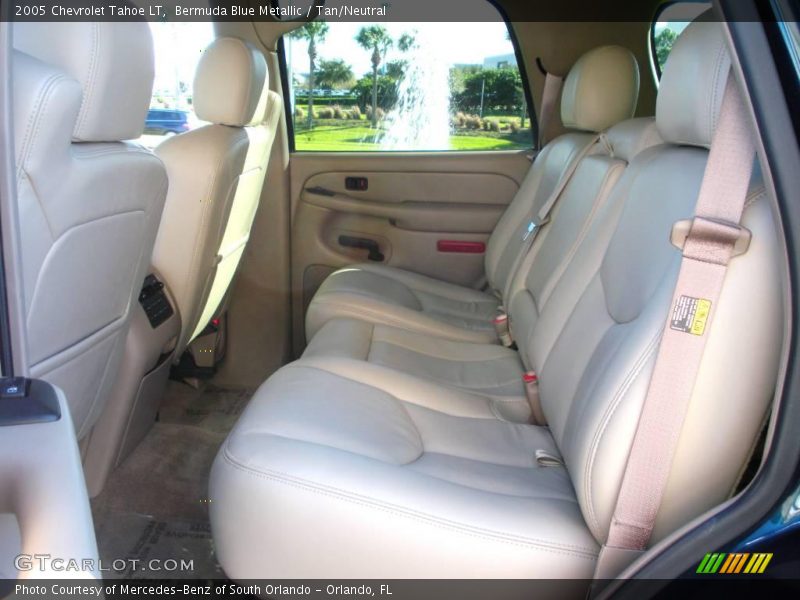 Bermuda Blue Metallic / Tan/Neutral 2005 Chevrolet Tahoe LT