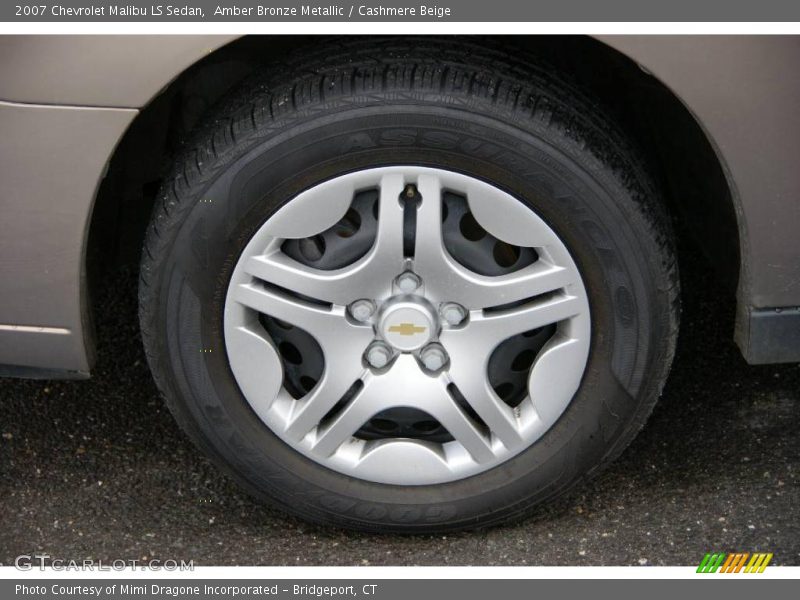 Amber Bronze Metallic / Cashmere Beige 2007 Chevrolet Malibu LS Sedan